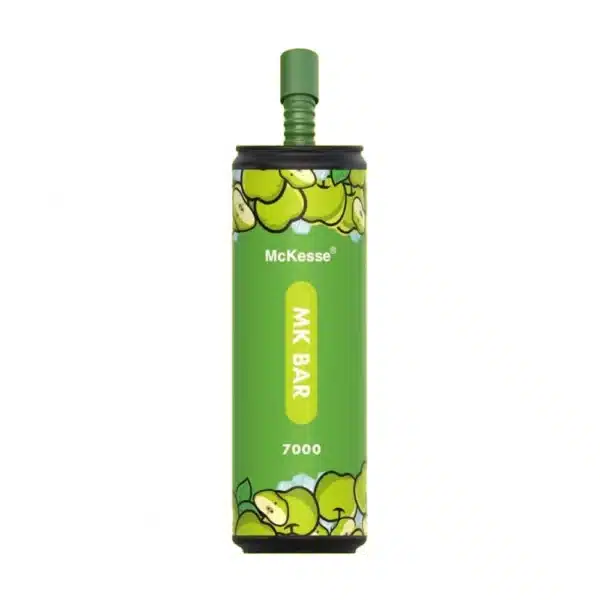 MK-Bar-7000-Puffs-Rechargeable-Disposable-Vape-Device-Green-Apple-Ice