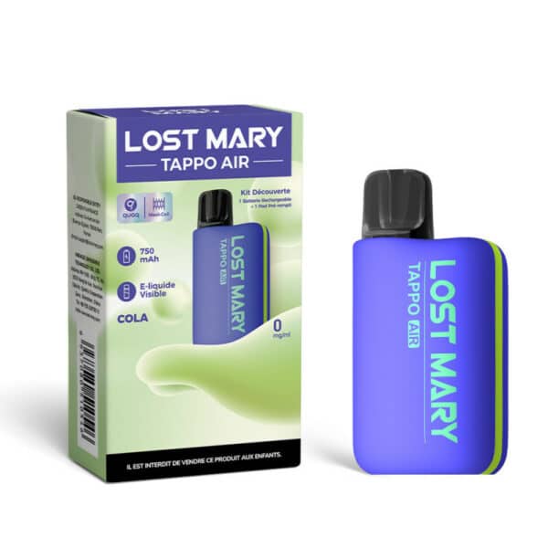 Kit Découverte Tappo Air Lost Mary Cola 0mg
