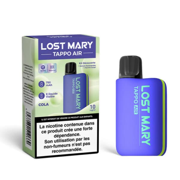 Kit Découverte Tappo Air Lost Mary Cola 10mg