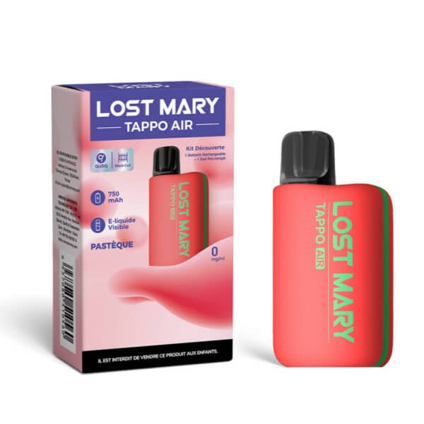 Kit Découverte Tappo Air Lost Mary Pastèque 0mg