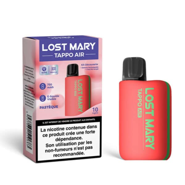 Kit Découverte Tappo Air Lost Mary Pastèque 10mg