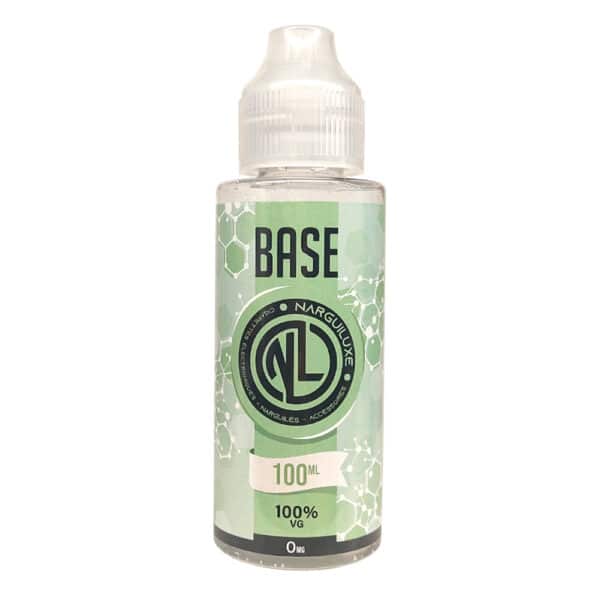 BASE 100%VG - 100ML - NARGUILUXE