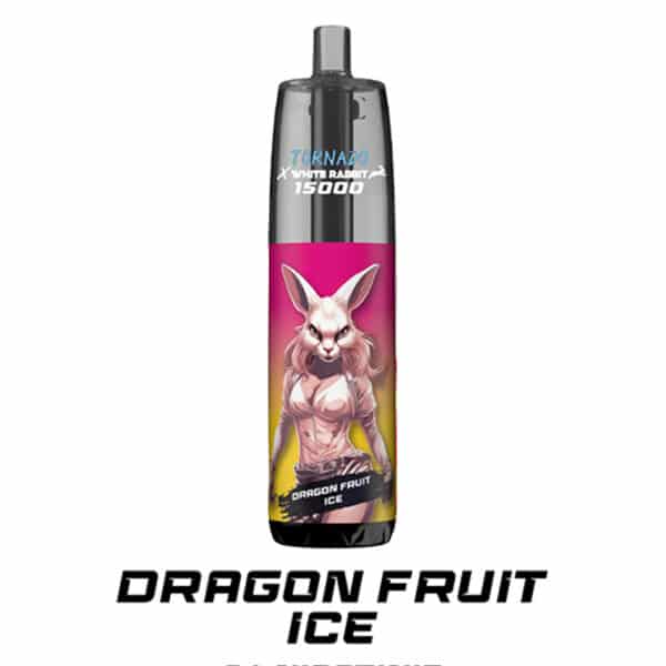 Puff Tornado 15000 2% White Rabbit Dragon Fruit Ice