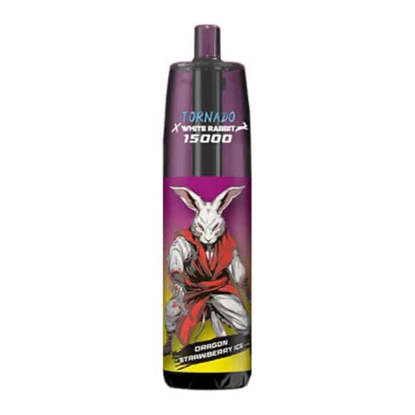 Puff Tornado 15000 2% White Rabbit Dragon Strawberry Ice