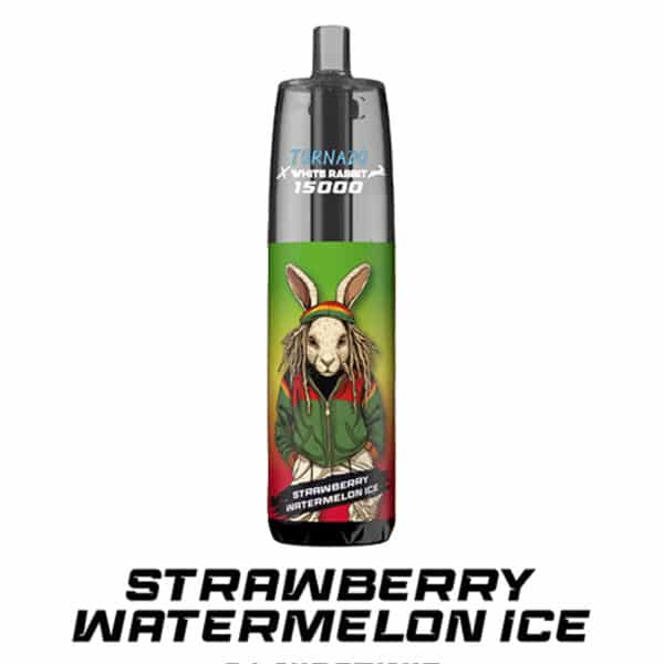 Puff Tornado 15000 2% White Rabbit Strawberry Watermelon