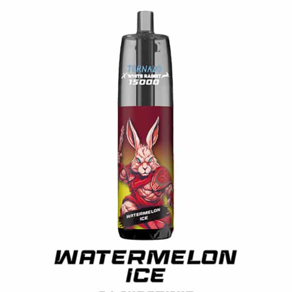 Puff Tornado 15000 2% White Rabbit Watermelon Ice