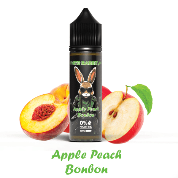 White Rabbit 50ml Apple Peach Bonbon