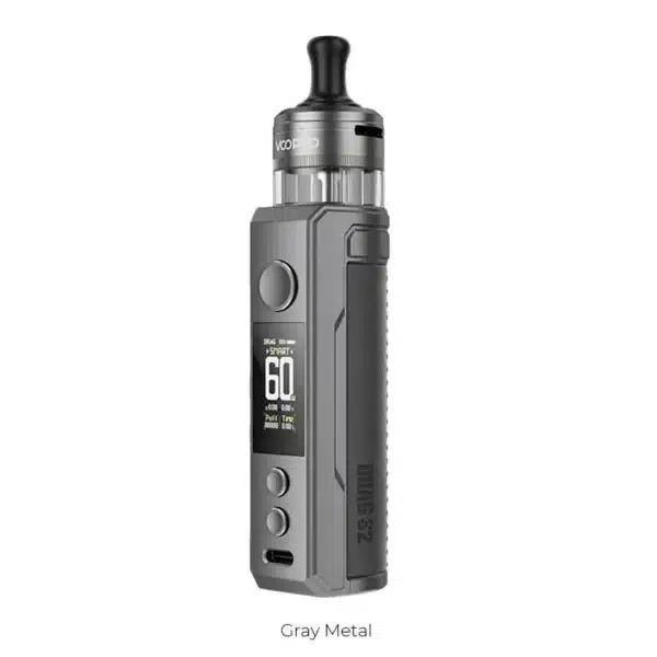 Kit Drag S2 Voopoo Gray Metal