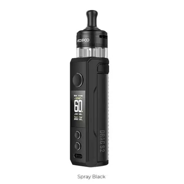 Kit Drag S2 Voopoo Spray Black