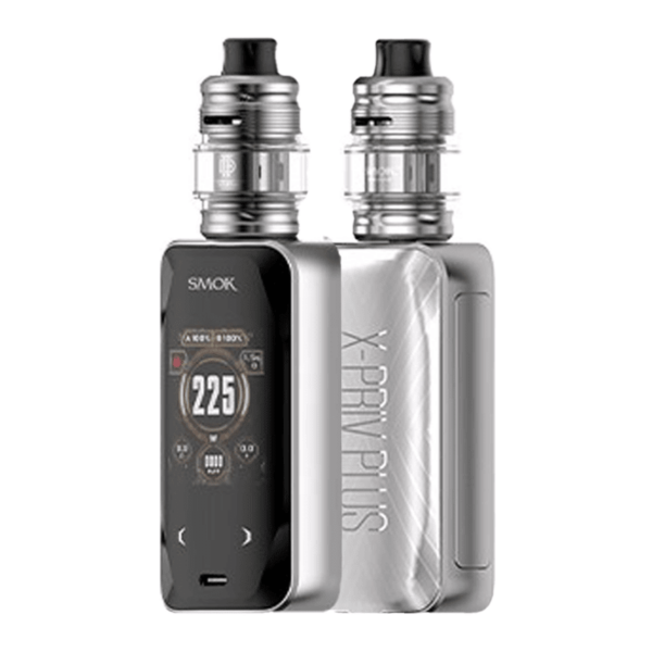 Kit X Priv Plus Smoktech Silver Lines