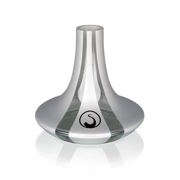 Vase Steamulation Pure et Pure One Silver Matt Metallic