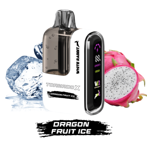 Puff Tornado X 25000 White Rabbit Dragon Fruit Ice